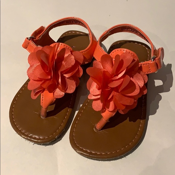 Laura Ashley sandals size 6 in coral - Picture 2 of 5